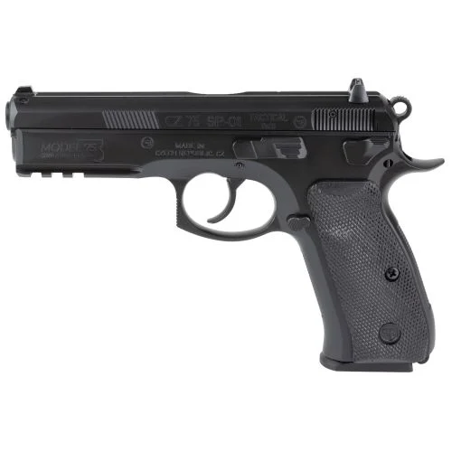 CZ 75 SP-01 75th Anniversary Tactical 9mm Black Pistol